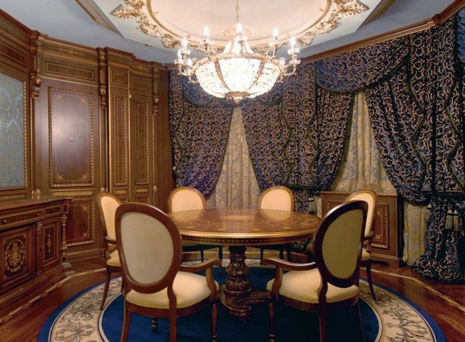 For dining room set with round table COMEDOR, Pico