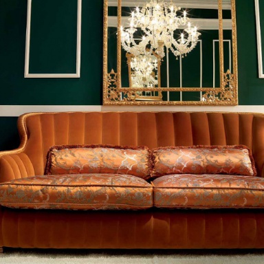 Three-seater sofa Zaffiro