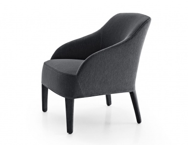 Armchair in fabric Febo, Maxalto