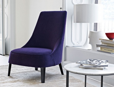 Armchair in fabric Febo, Maxalto