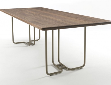 Table with frame made of Tubular metal, Riva 1920