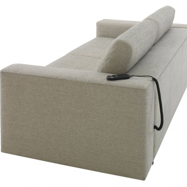 The sofa bed DO NOT DISTURB