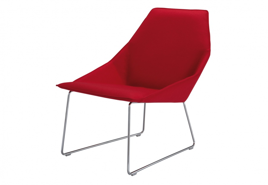 Chair with metal frame ELSA, Ligne Roset