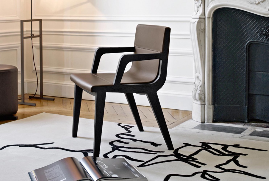 Chair with armrests Acanto, Maxalto