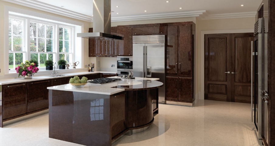 Set for the kitchen in a modern style'ouverture, Turri