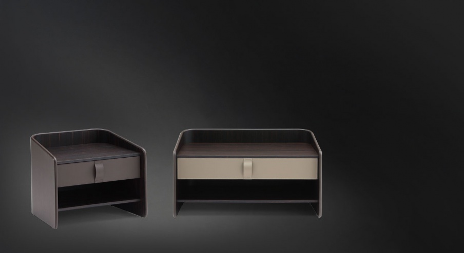 Gentleman bedside table, Flou 