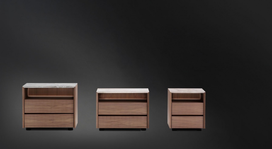 Papier bedside table, Flou