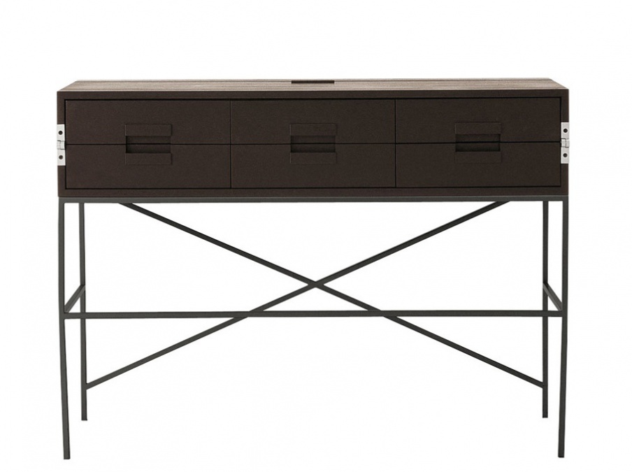 Desk Elios natural wood Maxalto