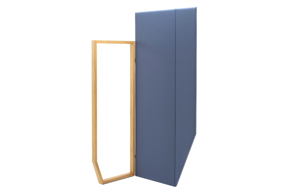 Screen with frame in natural wood ALFRED, Ligne Roset