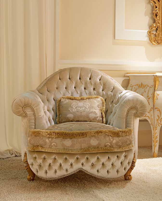 The Aurora chair round, Zanaboni