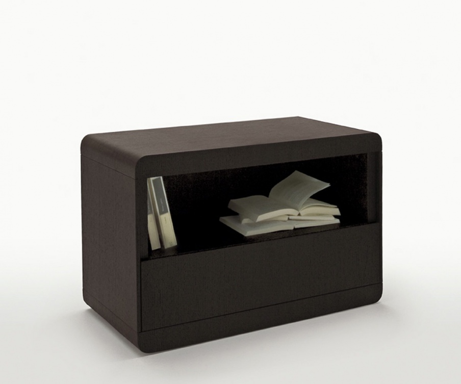 Bedside table Hypnos made of solid wood, Maxalto