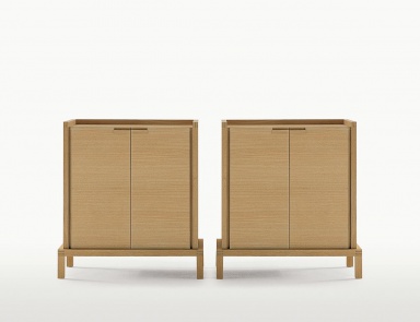 Gemina Cabinet made of solid wood, Maxalto