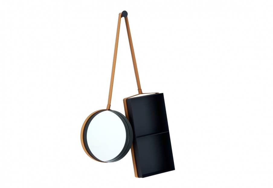 Wall mirror VANITY SHELF, Ligne Roset