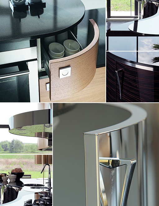 the collection of Domina kitchens, Aster Cucine company