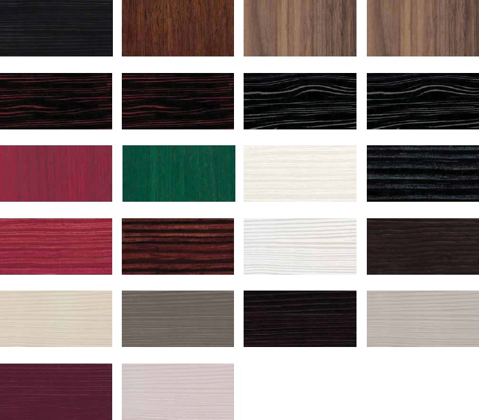 Colors exclusive Domina veneer kitchens, Aster Cucine company