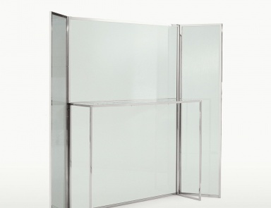 The Eos console from steel, Maxalto