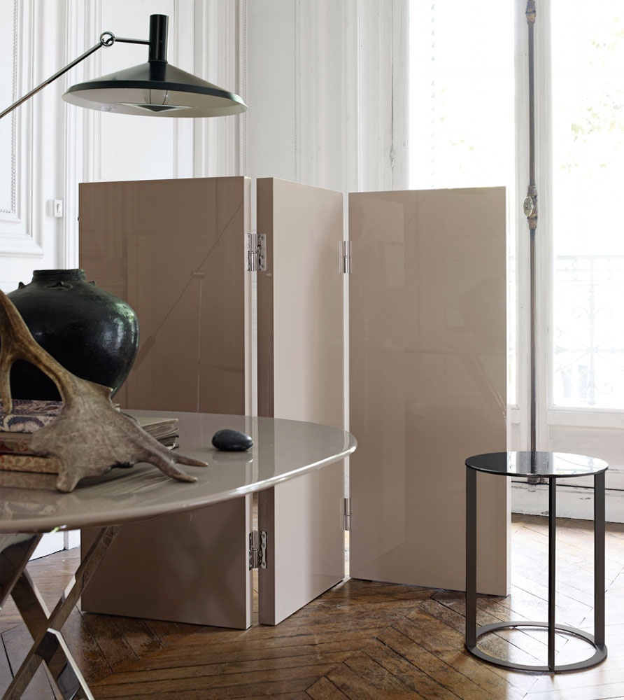 Screen Arke of wood, Maxalto