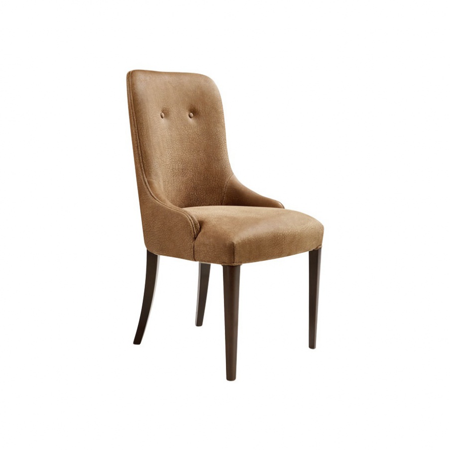 Chair with upholstered Aura, Smania