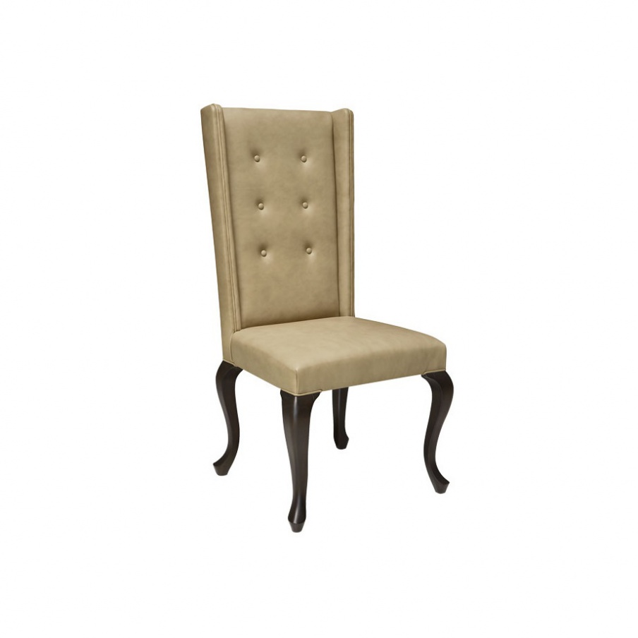 Chair with leather upholstery Clelia, Smania