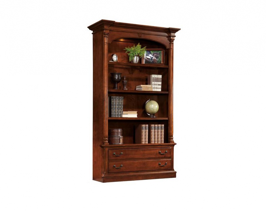 The Weathered bookcase Cherry, Hekman Furniture