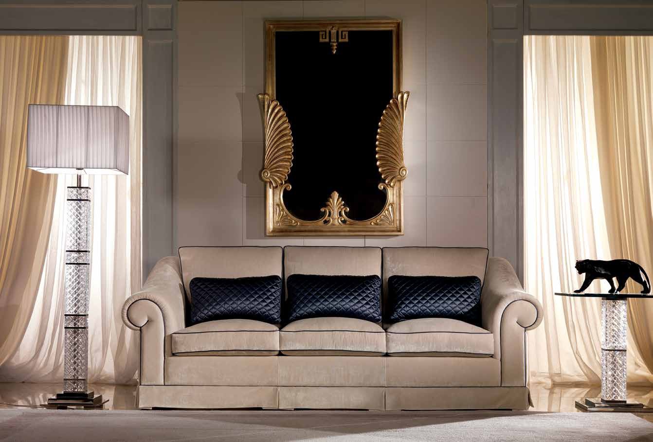 Threeseater sofa Portofino, Zanaboni Luxury furniture MR