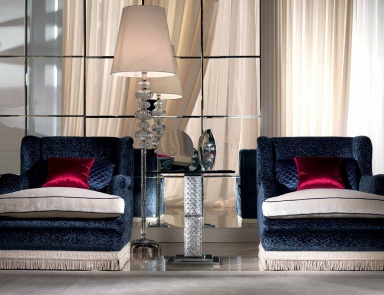 The high-backed chair Brigitte, Zanaboni