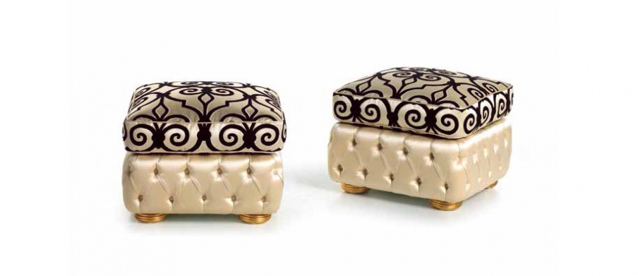 Pouf Capitonne Roller, Zanaboni 