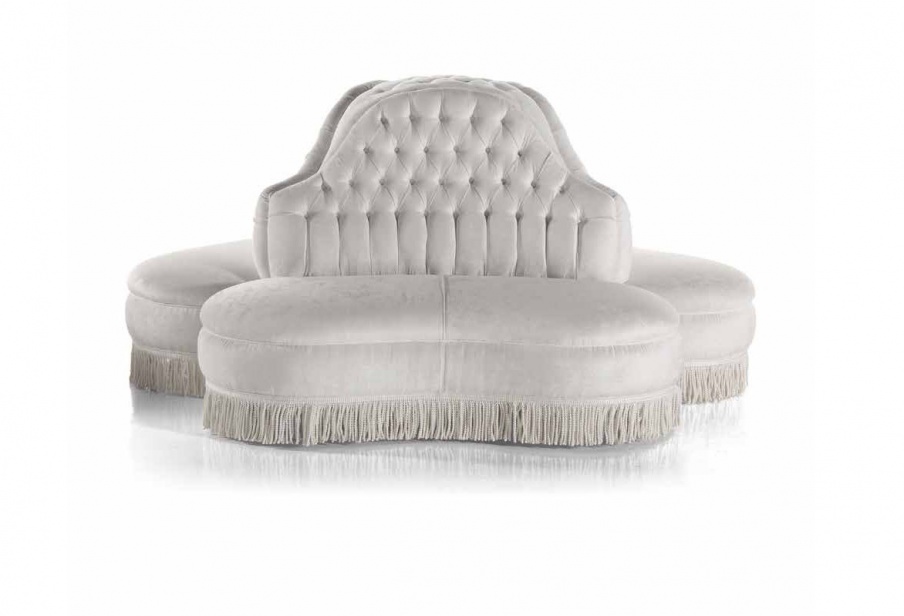 The Otello sofa round, Zanaboni