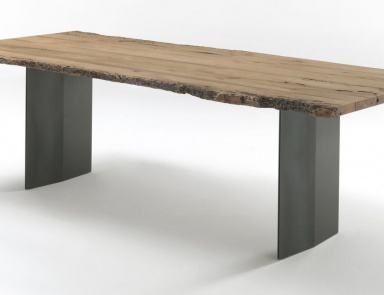 Table with wooden top Sky-Natura Briccola, Riva 1920