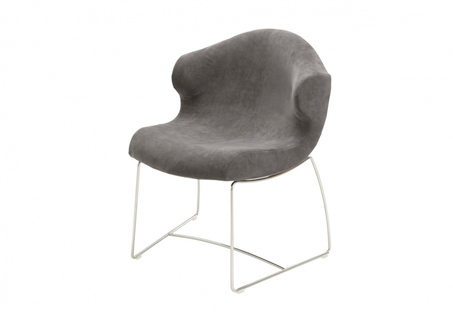 Chair on a metal frame ALSTER, Ligne Roset 
