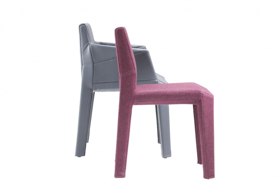 Chair in fabric FACETT, Ligne Roset 