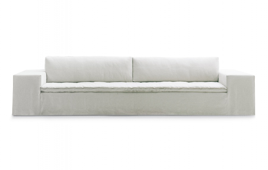 Sofa with backrest / without, Airport - Poliform