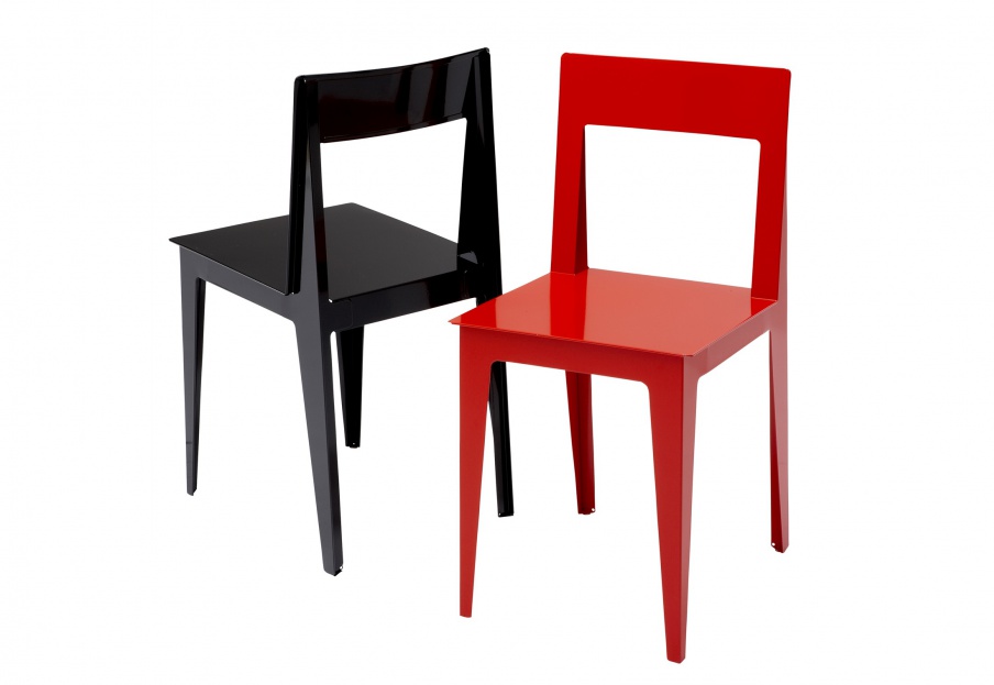 Chair made of metal LA PLIEE, Ligne Roset