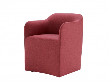 Chair with metal frame LUCA SOFT, Ligne Roset 