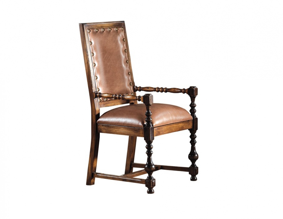 Castilian upholstered chair, Hekman Furniture