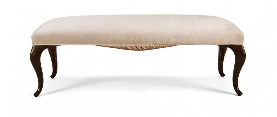 Bench with frame made from natural wood Harriet, Christopher Guy (Harrison & Gil)