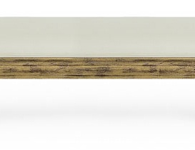 Bench with frame made from natural wood, Juliana, Christopher Guy (Harrison & Gil)