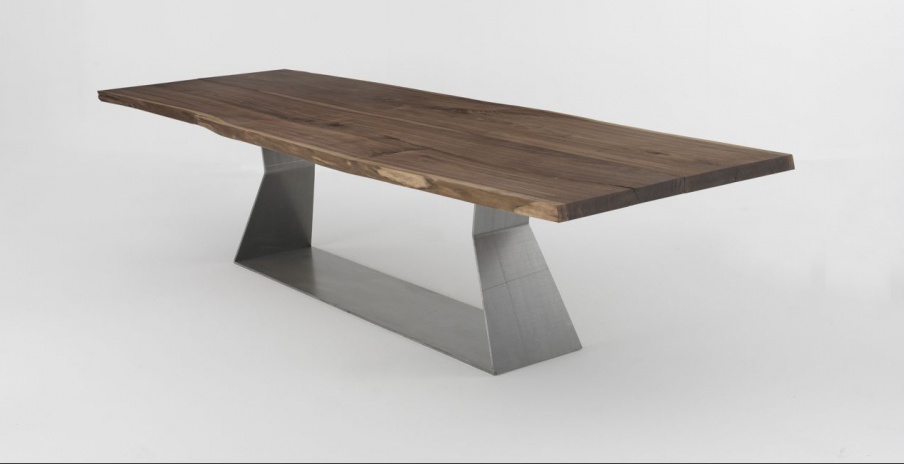 Dining table Bedrock Plank C, Riva 1920