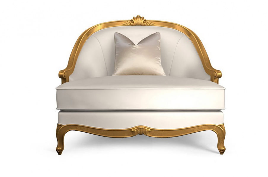 Chair natural wood Deauville Bergere, Christopher Guy (Harrison & Gil)