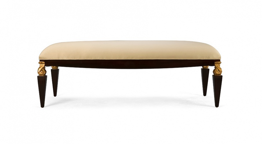 Bench with legs made of wood Amelie, Christopher Guy (Harrison & Gil) 