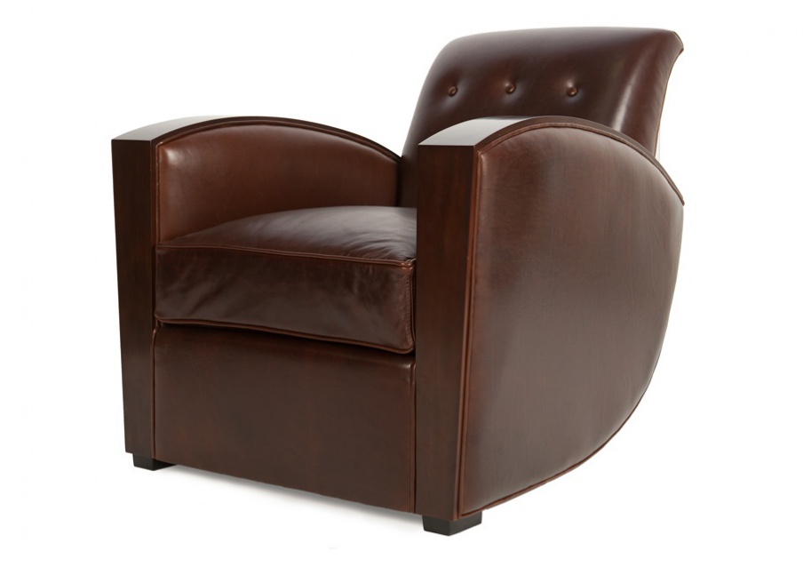 Armchair with legs in natural wood Grosvenor, Christopher Guy (Harrison & Gil)