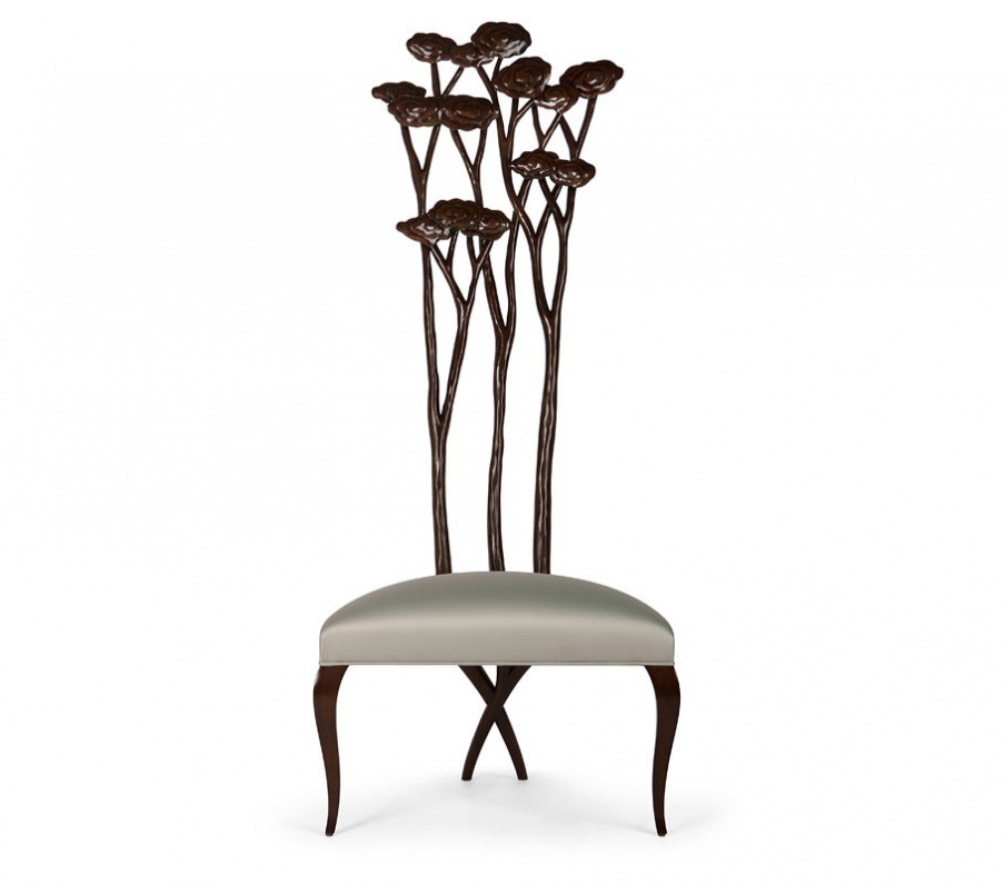 Chair natural wood Le Jardin, Christopher Guy (Harrison & Gil)
