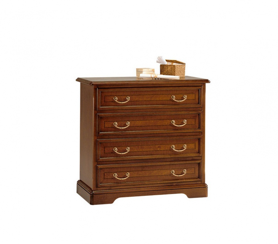A chest of drawers made of solid wood, Selva