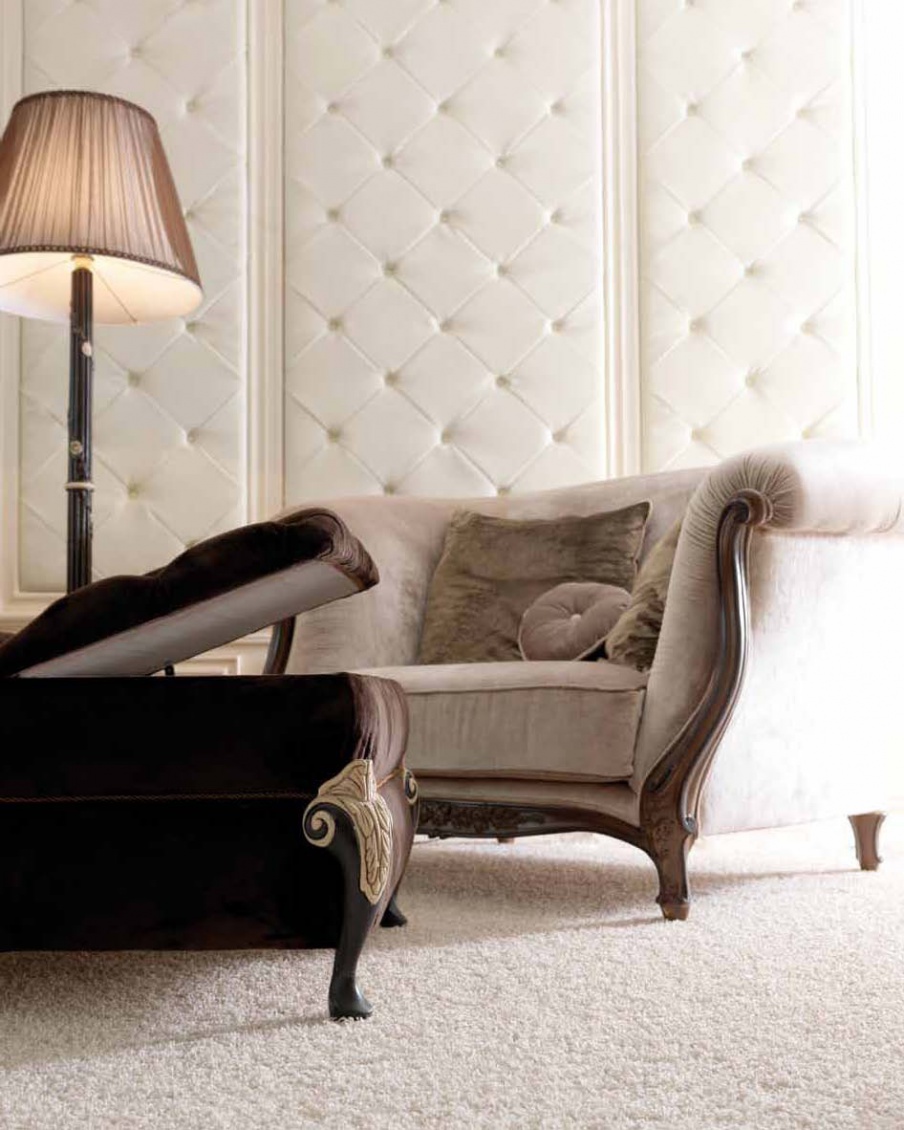 Poof with a niche for storage, Savio Firmino