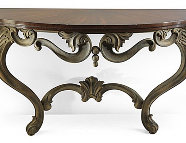 The console is natural wood Le Meurice, Christopher Guy (Harrison & Gil)