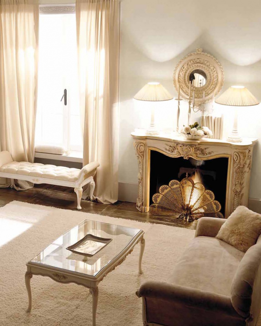 Coffee table with glass top Ambiente Giorno, Savio Firmino