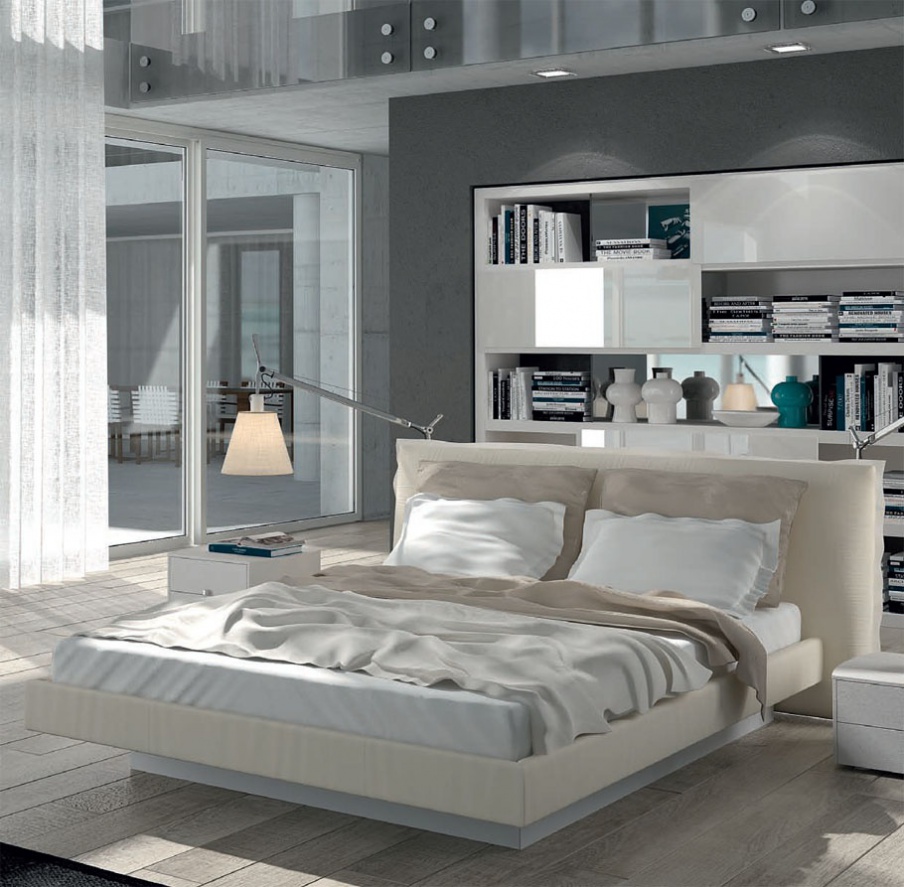 Double bed Taffy, features tisettanta furnishings