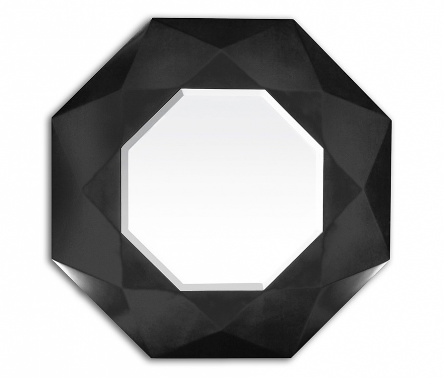 Mirror with frame made of natural wood Mazarin, Christopher Guy (Harrison & Gil)