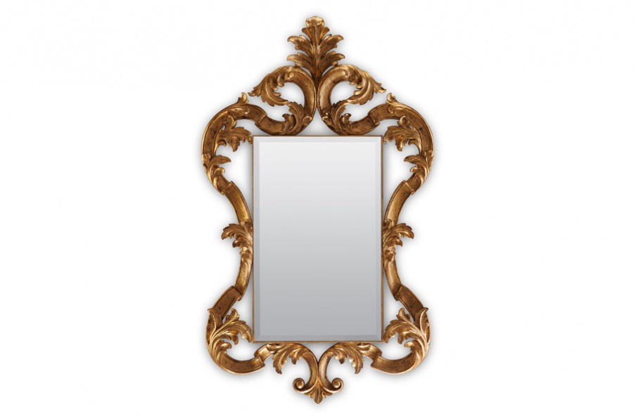 Mirror with frame made of natural wood Versailles, Christopher Guy (Harrison & Gil)