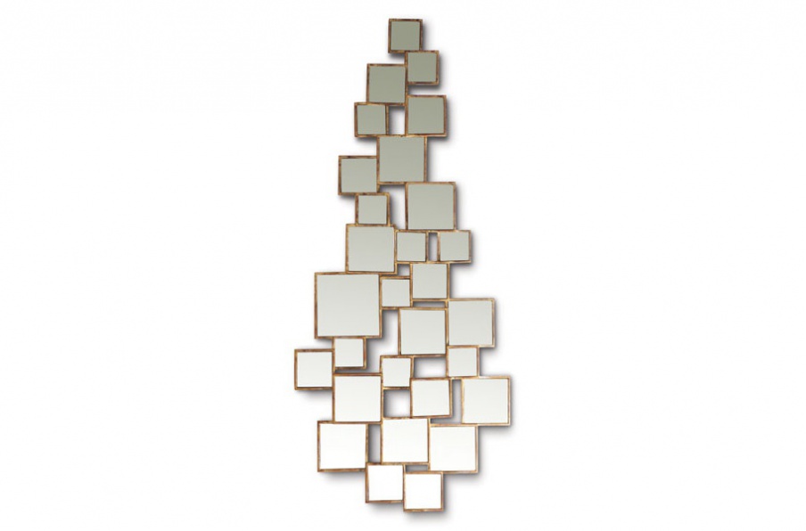Cubic wall mirror, Christopher Guy (Harrison & Gil)